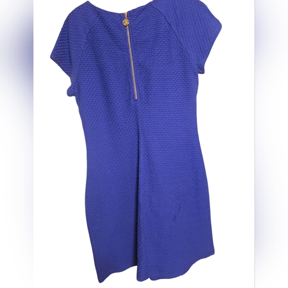 Lilly Pulitzer Coco short-sleeve shift dress size XL in a blue/purple - Picture 2 of 11